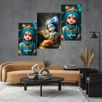 Baal Krishana Wall Painting