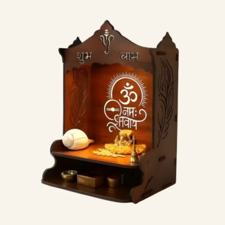 Wooden Mandir for home and office